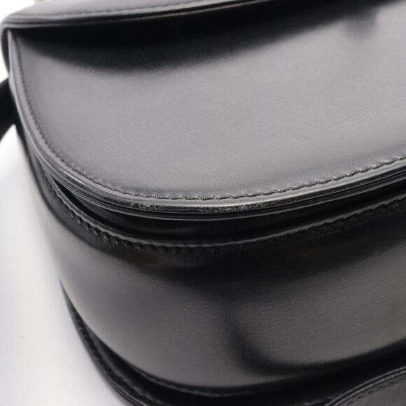 GUCCI Black Leather Bamboo Bag - Picture 8 of 11